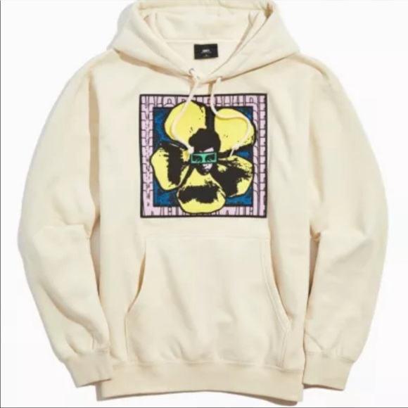Obey Other - 💥 Accepting offers on NWT Obey Hooded Graphic Sweatshirt in Cream Men’s Sz S